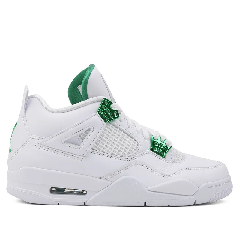 Air Jordan 4 Metallic green